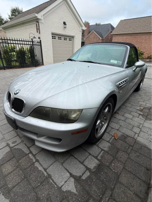 2001 BMW M Roadster in Titanium Silver Metallic over Black Nappa