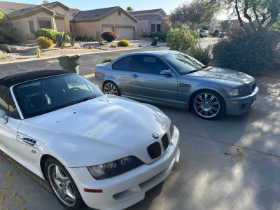 2002 BMW M Roadster in Alpine White 3 over Imola Red & Black Nappa