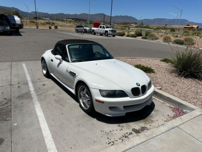 2002 BMW M Roadster in Alpine White 3 over Imola Red & Black Nappa