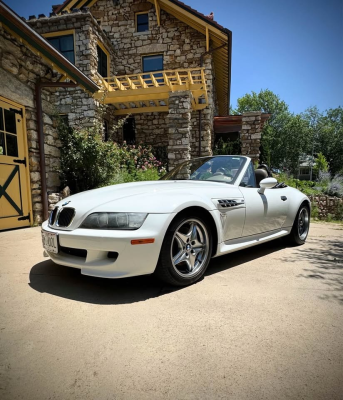 2002 BMW M Roadster in Alpine White 3 over Dark Beige Oregon