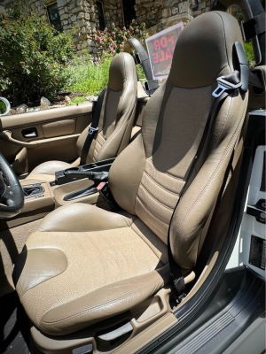 2002 BMW M Roadster in Alpine White 3 over Dark Beige Oregon