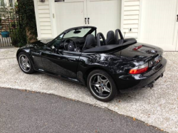 2002 BMW M Roadster in Black Sapphire Metallic over Black Nappa