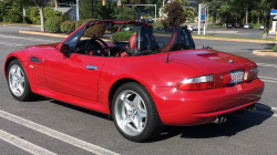 2002 BMW M Roadster in Imola Red 2 over Imola Red & Black Nappa