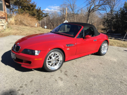 2002 BMW M Roadster in Imola Red 2 over Imola Red & Black Nappa