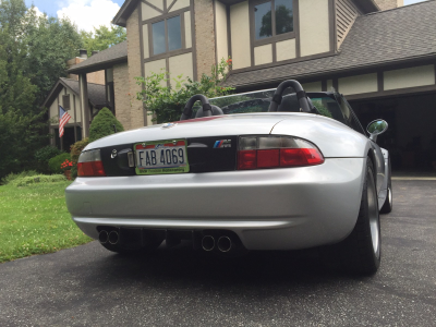 2002 BMW M Roadster in Titanium Silver Metallic over Black Nappa