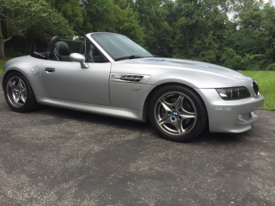 2002 BMW M Roadster in Titanium Silver Metallic over Black Nappa