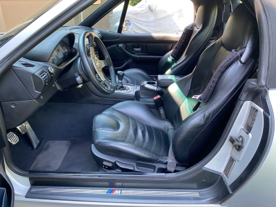 2002 BMW M Roadster in Titanium Silver Metallic over Black Nappa