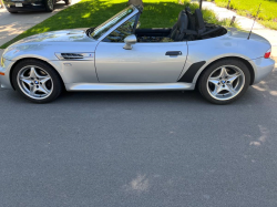 1998 BMW M Roadster in Arctic Silver Metallic over Black Nappa