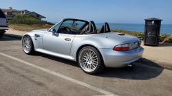 1998 BMW M Roadster in Arctic Silver Metallic over Black Nappa