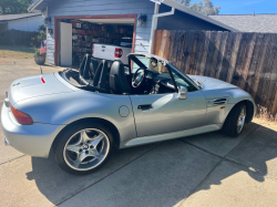 1998 BMW M Roadster in Arctic Silver Metallic over Black Nappa