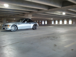 1998 BMW M Roadster in Arctic Silver Metallic over Imola Red & Black Nappa