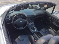 1998 BMW M Roadster in Arctic Silver Metallic over Black Nappa