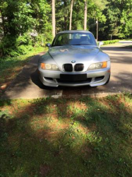 1998 BMW M Roadster in Arctic Silver Metallic over Black Nappa