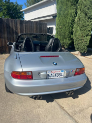 1998 BMW M Roadster in Arctic Silver Metallic over Black Nappa