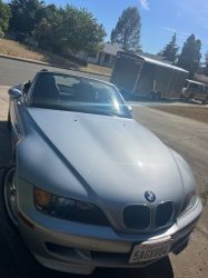 1998 BMW M Roadster in Arctic Silver Metallic over Black Nappa