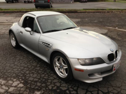 1998 BMW M Roadster in Arctic Silver Metallic over Black Nappa