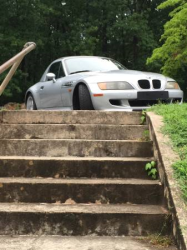 1998 BMW M Roadster in Arctic Silver Metallic over Black Nappa