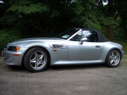 1998 BMW M Roadster in Arctic Silver Metallic over Black Nappa