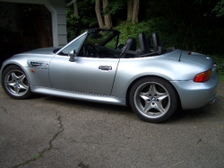 1998 BMW M Roadster in Arctic Silver Metallic over Black Nappa