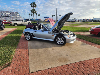 1998 BMW M Roadster in Arctic Silver Metallic over Dark Gray & Black Nappa