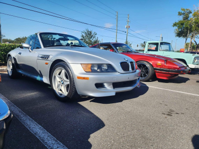 1998 BMW M Roadster in Arctic Silver Metallic over Dark Gray & Black Nappa