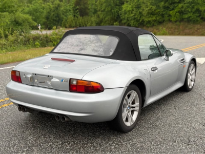 1998 BMW M Roadster in Arctic Silver Metallic over Black Nappa