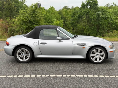 1998 BMW M Roadster in Arctic Silver Metallic over Black Nappa