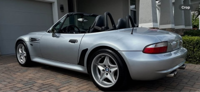 1998 BMW M Roadster in Arctic Silver Metallic over Dark Gray & Black Nappa