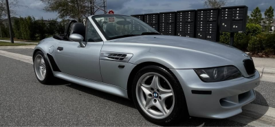 1998 BMW M Roadster in Arctic Silver Metallic over Dark Gray & Black Nappa