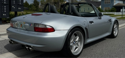 1998 BMW M Roadster in Arctic Silver Metallic over Dark Gray & Black Nappa