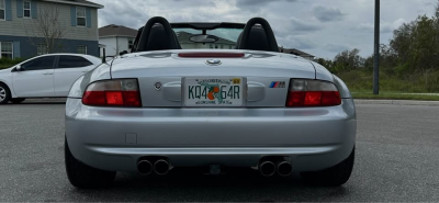1998 BMW M Roadster in Arctic Silver Metallic over Dark Gray & Black Nappa