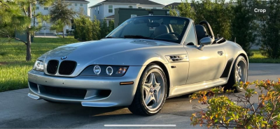 1998 BMW M Roadster in Arctic Silver Metallic over Dark Gray & Black Nappa