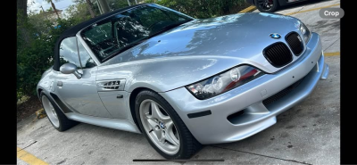 1998 BMW M Roadster in Arctic Silver Metallic over Dark Gray & Black Nappa