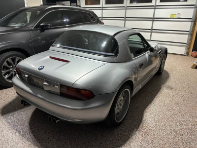 1998 BMW M Roadster in Arctic Silver Metallic over Black Nappa