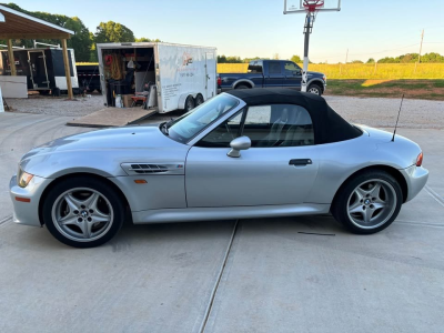 1998 BMW M Roadster in Arctic Silver Metallic over Black Nappa
