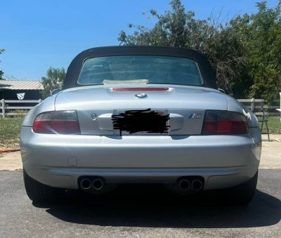 1998 BMW M Roadster in Arctic Silver Metallic over Black Nappa