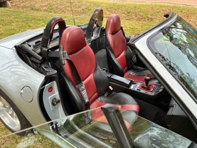 1998 BMW M Roadster in Arctic Silver Metallic over Black Nappa