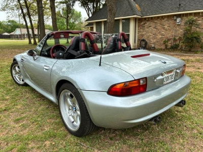 1998 BMW M Roadster in Arctic Silver Metallic over Black Nappa