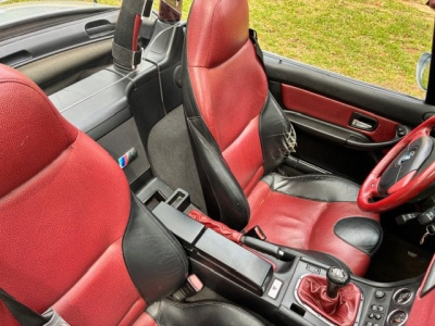 1998 BMW M Roadster in Arctic Silver Metallic over Black Nappa