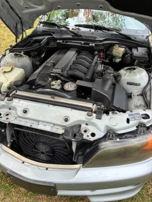 1998 BMW M Roadster in Arctic Silver Metallic over Black Nappa