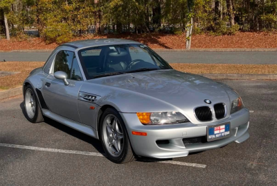 1998 BMW M Roadster in Arctic Silver Metallic over Black Nappa