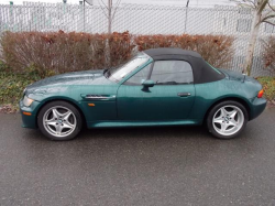 1998 BMW M Roadster in Boston Green Metallic over Black Nappa