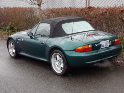 1998 BMW M Roadster in Boston Green Metallic over Black Nappa