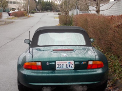 1998 BMW M Roadster in Boston Green Metallic over Black Nappa