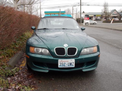 1998 BMW M Roadster in Boston Green Metallic over Black Nappa