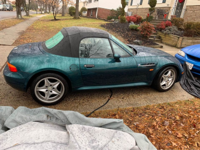 1998 BMW M Roadster in Boston Green Metallic over Other