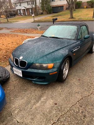 1998 BMW M Roadster in Boston Green Metallic over Other