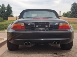 1998 BMW M Roadster in Cosmos Black Metallic over Black Nappa