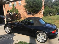 1998 BMW M Roadster in Cosmos Black Metallic over Black Nappa