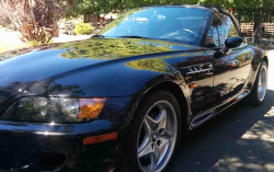 1998 BMW M Roadster in Cosmos Black Metallic over Black Nappa